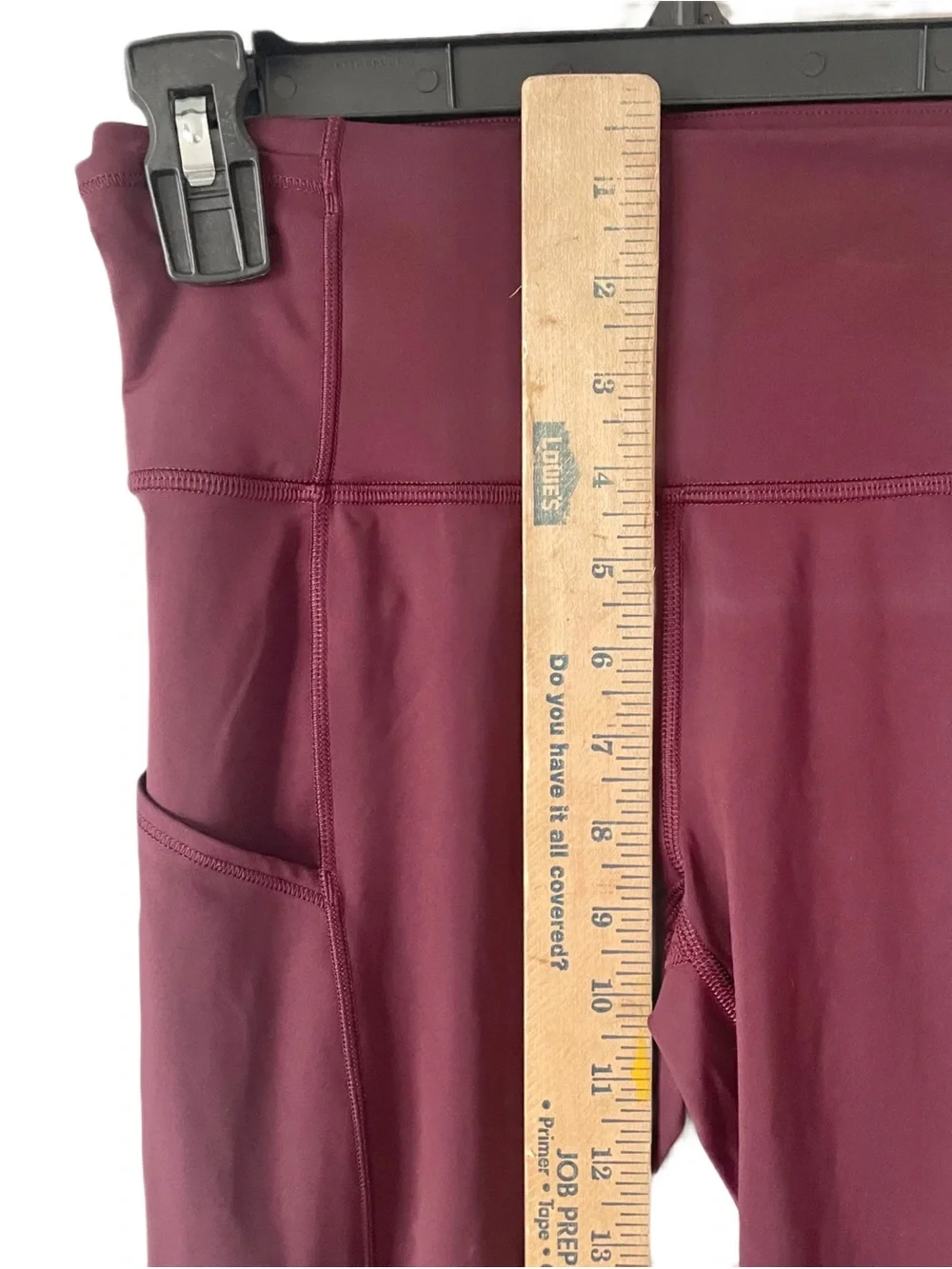 Lululemon Fast and Free Cassis Burgundy Leggings II 25